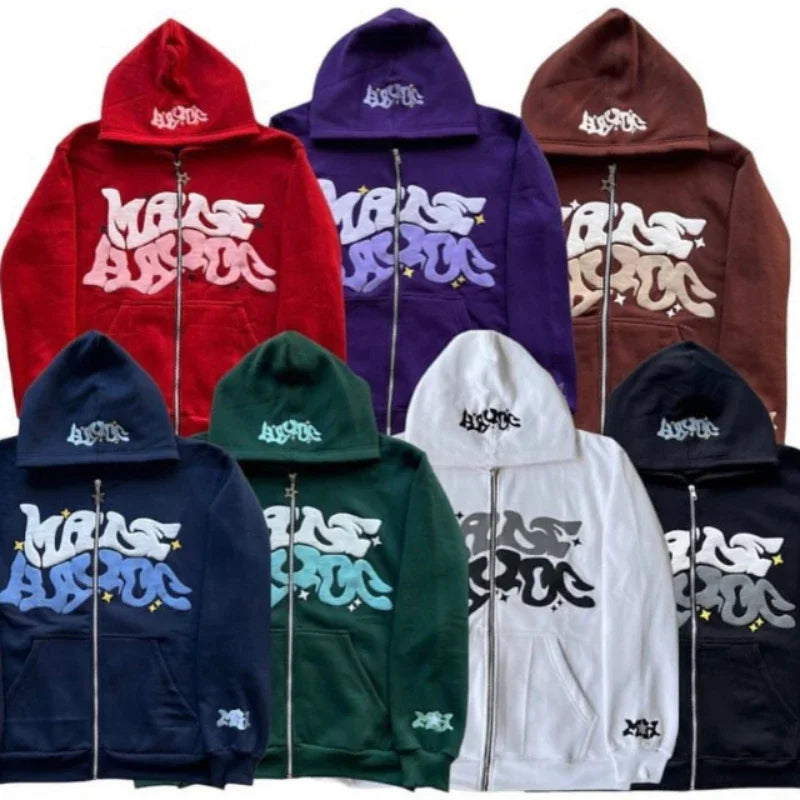 Sweat à capuche zippé Made