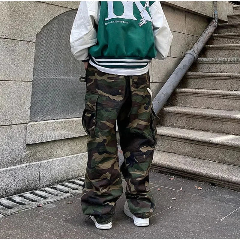 Pantalon Cargo Camouflage