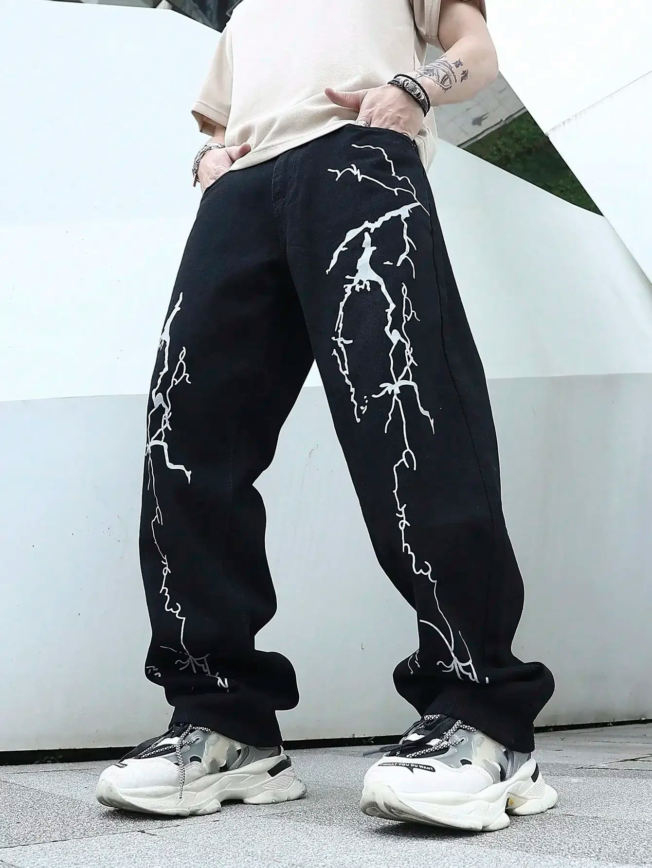 Jean Baggy Graffiti