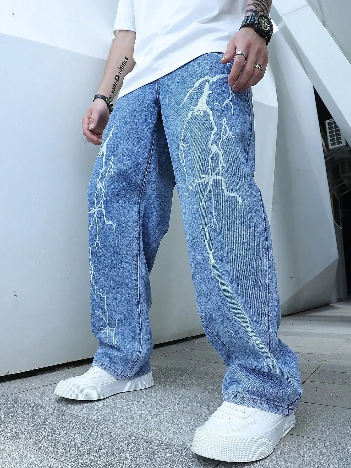 Jean Baggy Graffiti