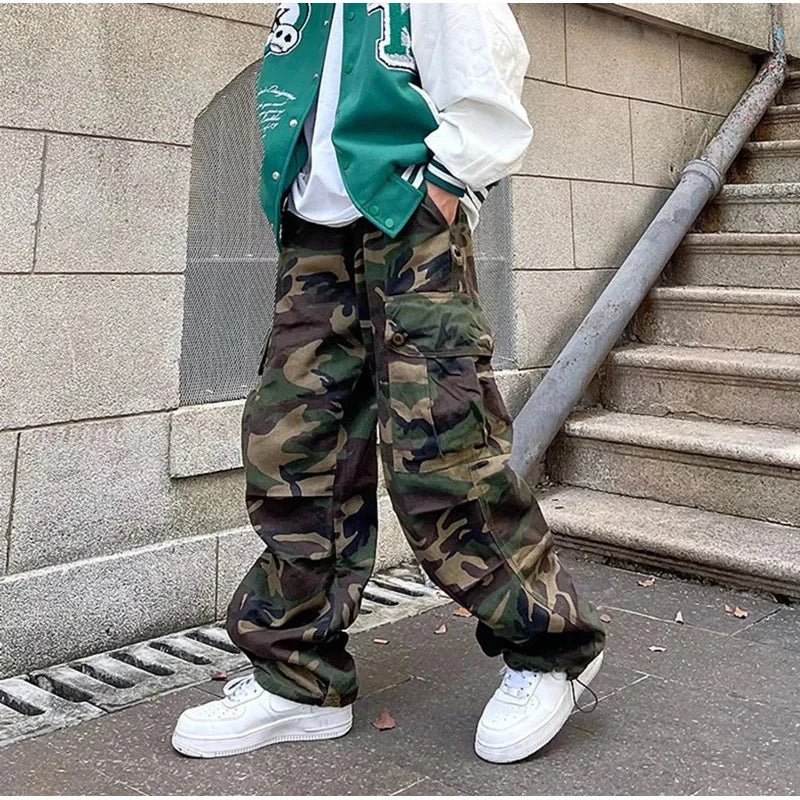 Pantalon Cargo Camouflage