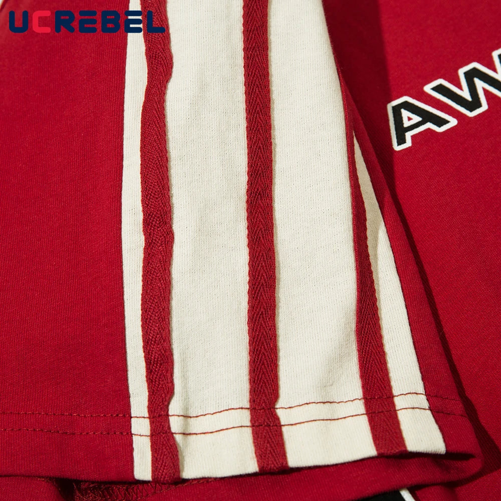 T-shirt Letter Print oversizes